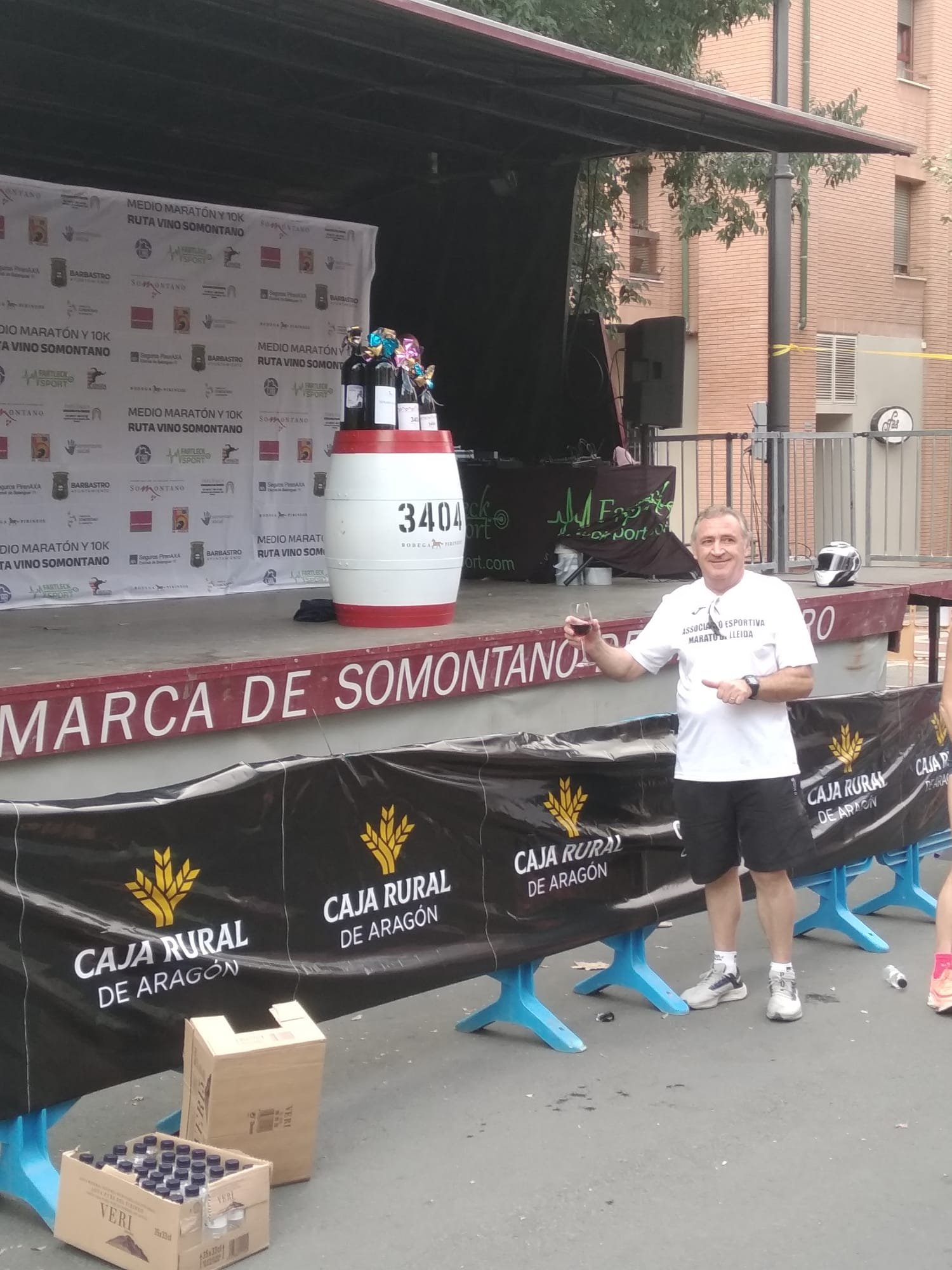 2022- Presència a la Mitja Marató del Somontano
